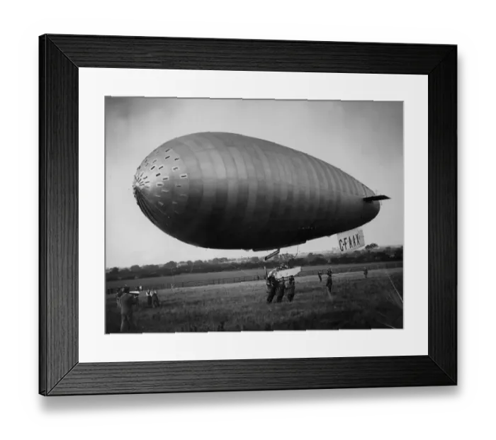 Framed Print : Baby Airship Framed Print : Baby Airship
