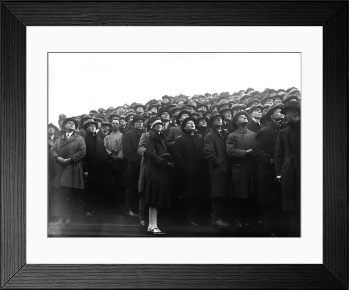 Framed Print : Serious Supporters Framed Print : Serious Supporters