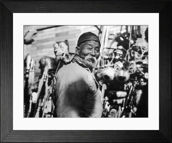 Framed Print : Toy Merchant Framed Print : Toy Merchant