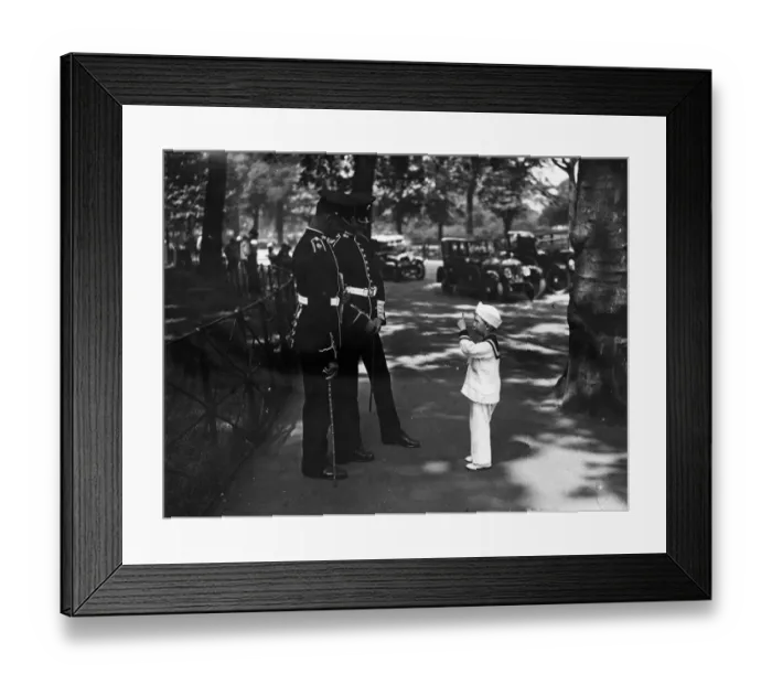Framed Print : Talking In The Park