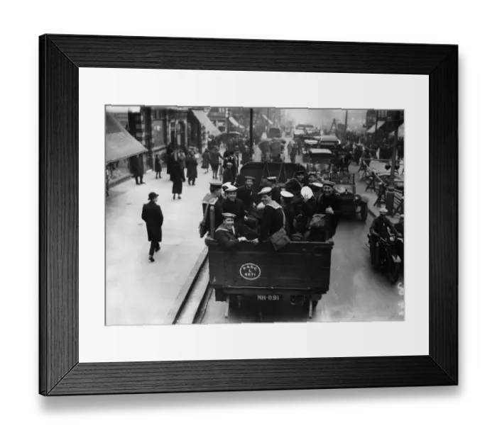 Framed Print : Sailors Truck Framed Print : Sailors Truck