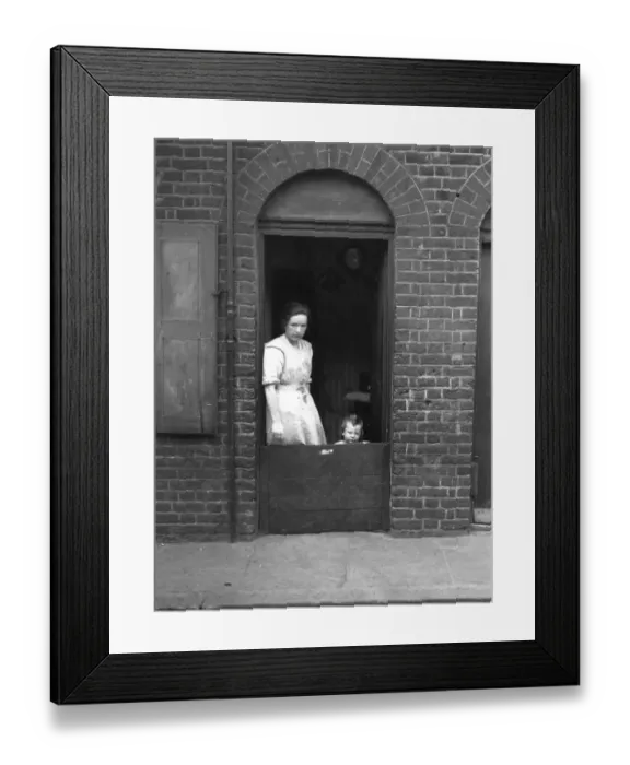 Framed Print : Domestic Family Framed Print : Domestic Family