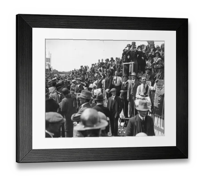 Framed Print : Ascot Crowd Framed Print : Ascot Crowd