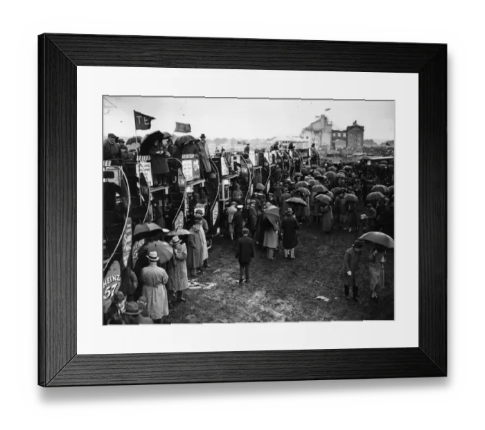 Framed Print : Motor Bus Grandstand Framed Print : Motor Bus Grandstand