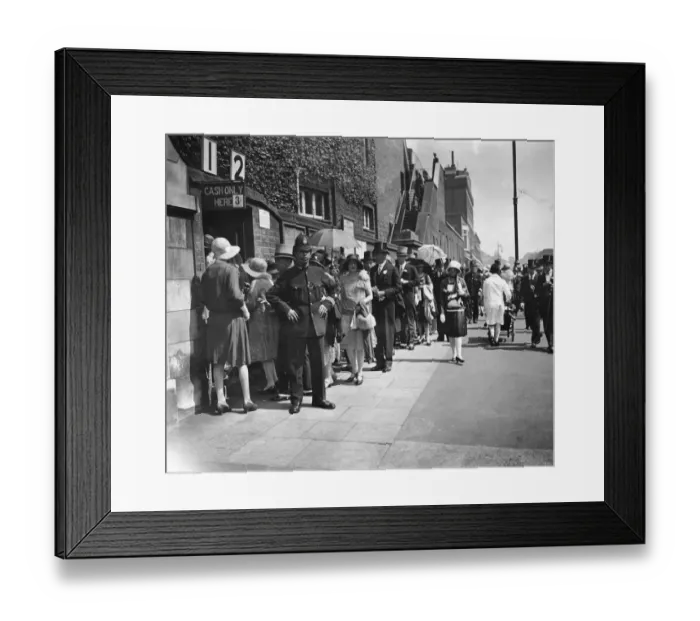 Framed Print : Stylish Queue Framed Print : Stylish Queue
