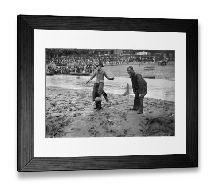 Framed Print : Mud Football Framed Print : Mud Football