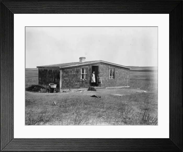 Framed Print : Alberta Farmstead Framed Print : Alberta Farmstead