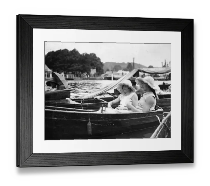 Framed Print : Wearing Sunhats Framed Print : Wearing Sunhats