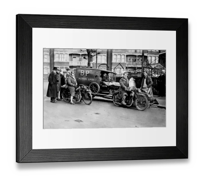 Framed Print : Ealing Bikes Framed Print : Ealing Bikes