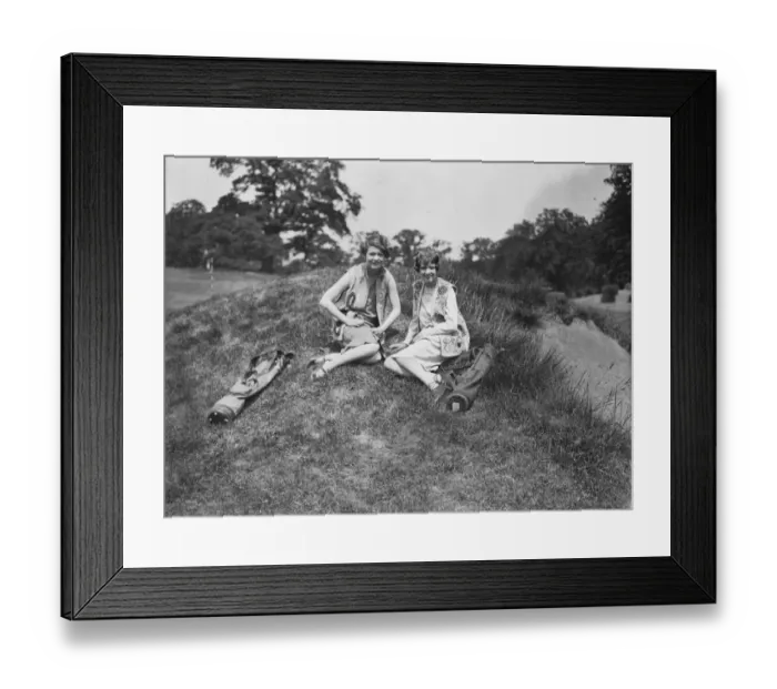 Framed Print : Golf Fashions Framed Print : Golf Fashions