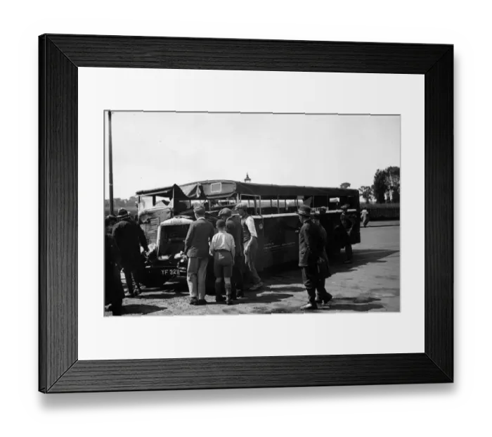 Framed Print : Coach Crash Framed Print : Coach Crash