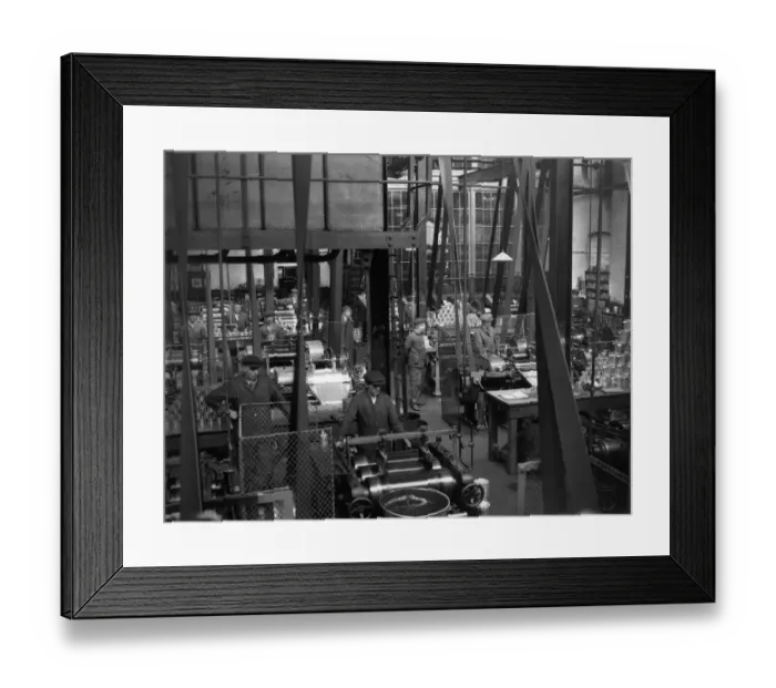 Framed Print : Printing Works Framed Print : Printing Works
