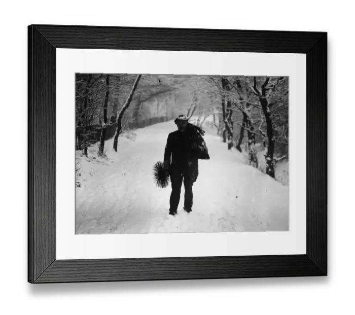 Framed Print : Sweep In Snow Framed Print : Sweep In Snow