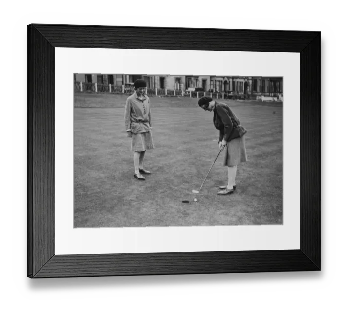 Framed Print : Missed Put Framed Print : Missed Put