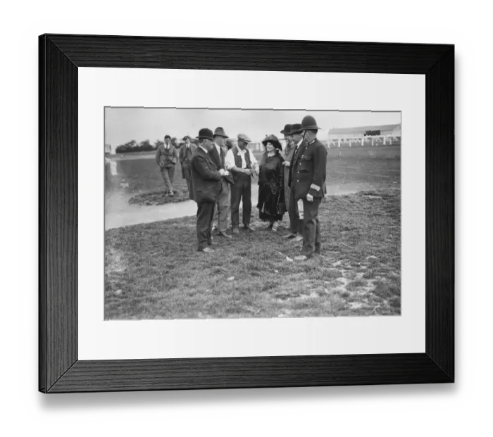 Framed Print : Derby Preparations Framed Print : Derby Preparations