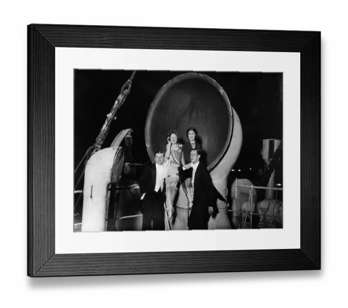 Framed Print : Dancers Rest On Deck Framed Print : Dancers Rest On Deck
