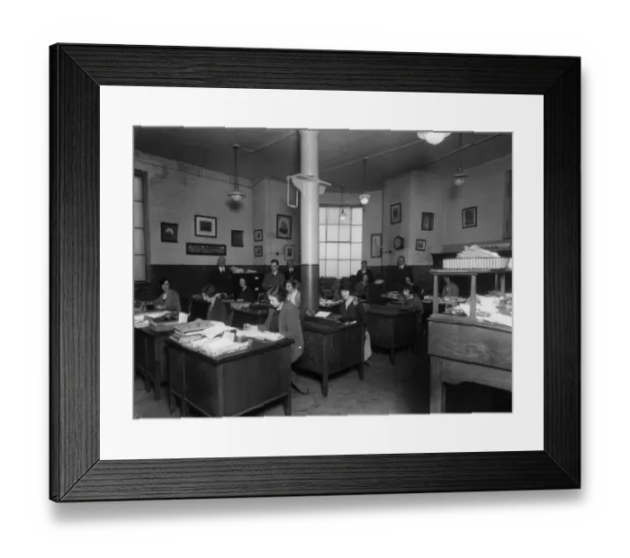 Framed Print : At The Office Framed Print : At The Office