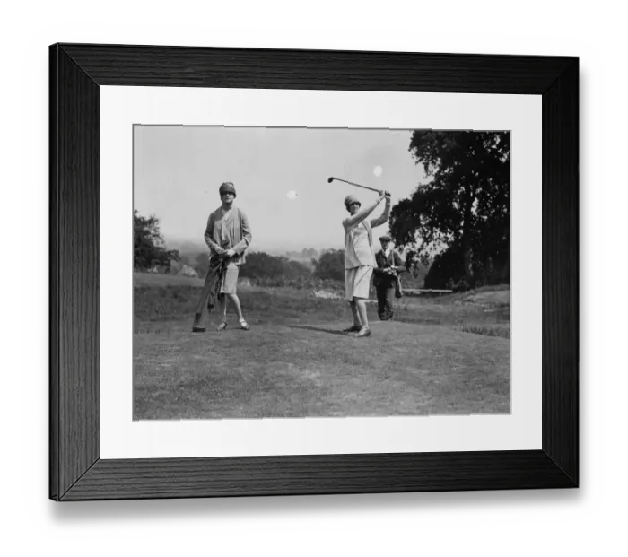 Framed Print : Golf Fashion Framed Print : Golf Fashion