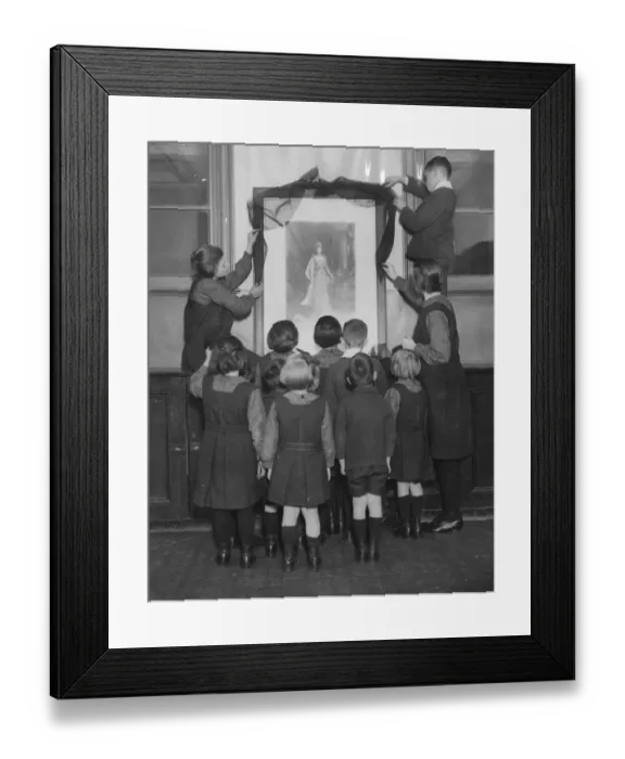 Framed Print : Mourning Portrait Framed Print : Mourning Portrait