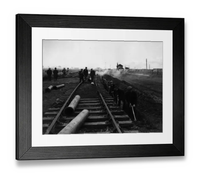 Framed Print : Water Main Framed Print : Water Main