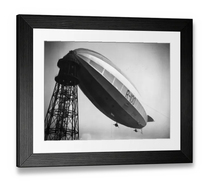 Framed Print : R100 Moored Framed Print : R100 Moored