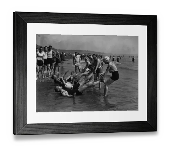 Framed Print : Beach Foolery Framed Print : Beach Foolery