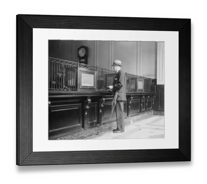 Framed Print : Barclays Bank Framed Print : Barclays Bank