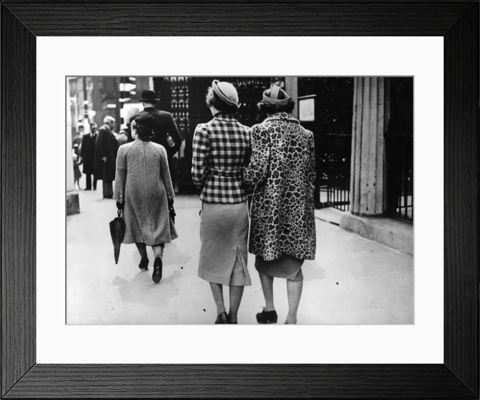 Framed Print : Fashion Park Framed Print : Fashion Park