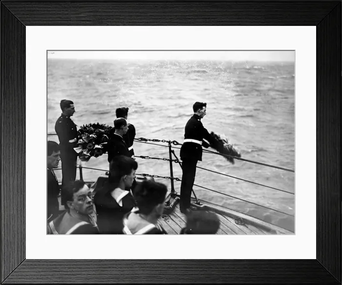 Framed Print : Naval Funeral Framed Print : Naval Funeral