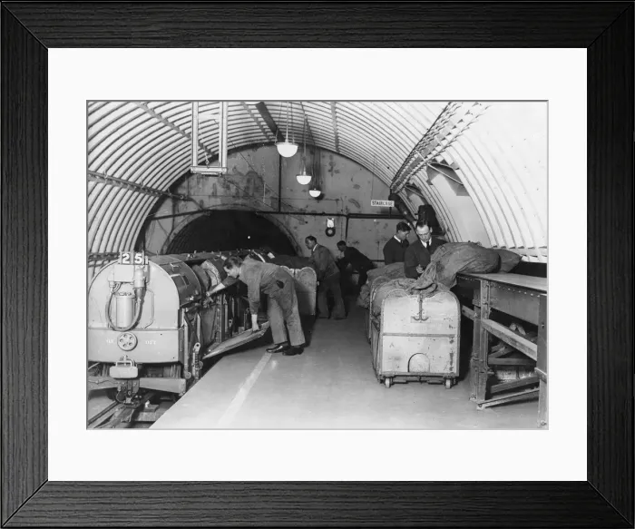Framed Print : Mail Train Framed Print : Mail Train