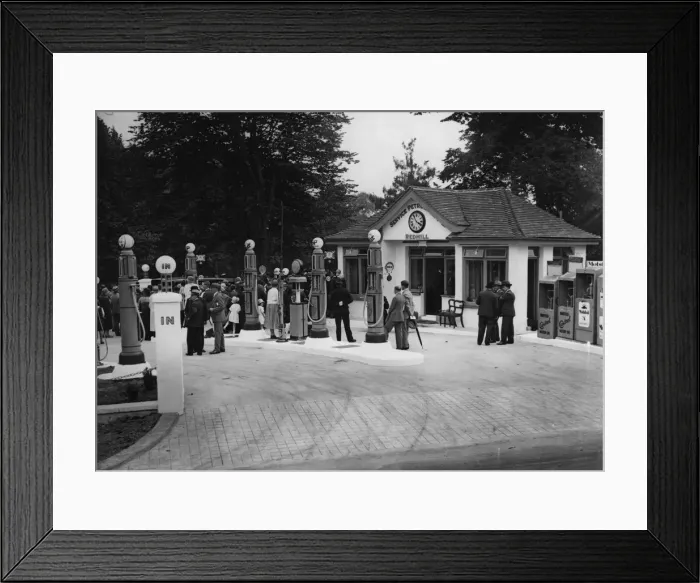 Framed Print : Service Station Framed Print : Service Station