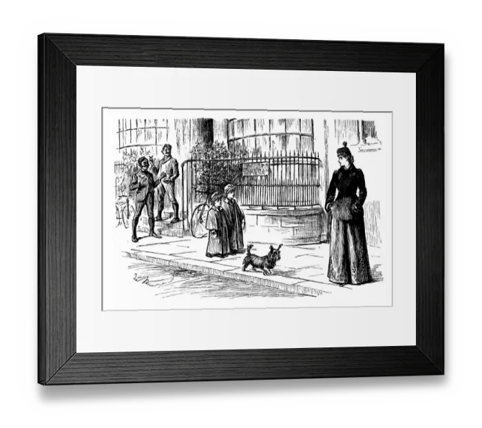 Framed Print : British London satire caricatures comics cartoon illustrations Framed Print : British London satire caricatures comics cartoon illustrations