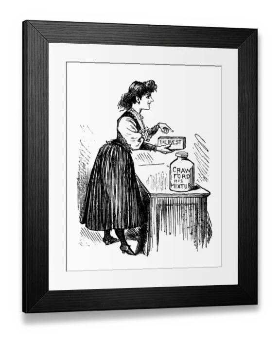 Framed Print : British London satire caricatures comics cartoon illustrations Framed Print : British London satire caricatures comics cartoon illustrations