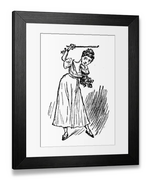 Framed Print : British London satire caricatures comics cartoon illustrations: Violinist Framed Print : British London satire caricatures comics cartoon illustrations: Violinist