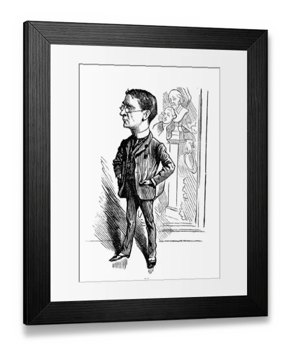 Framed Print : British London satire caricatures comics cartoon illustrations Framed Print : British London satire caricatures comics cartoon illustrations