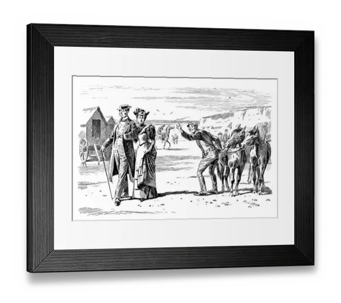 Framed Print : British London satire caricatures comics cartoon illustrations Framed Print : British London satire caricatures comics cartoon illustrations