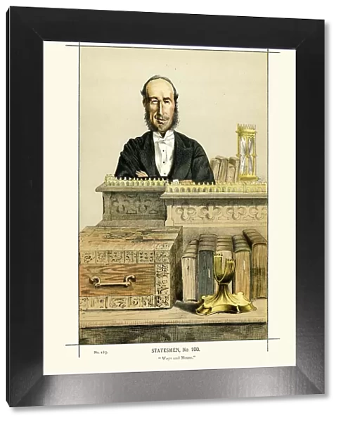 Vanity Fair Print of John George Dodson, Baron Monk Bretton