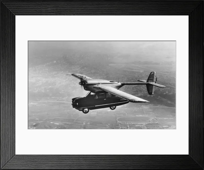 Framed Print : Flying Car Framed Print : Flying Car