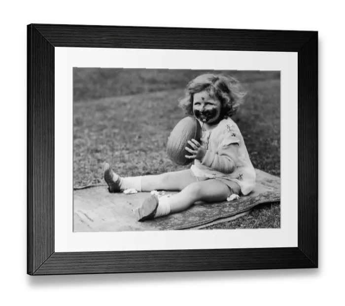 Framed Print : Chocolate Smile Framed Print : Chocolate Smile