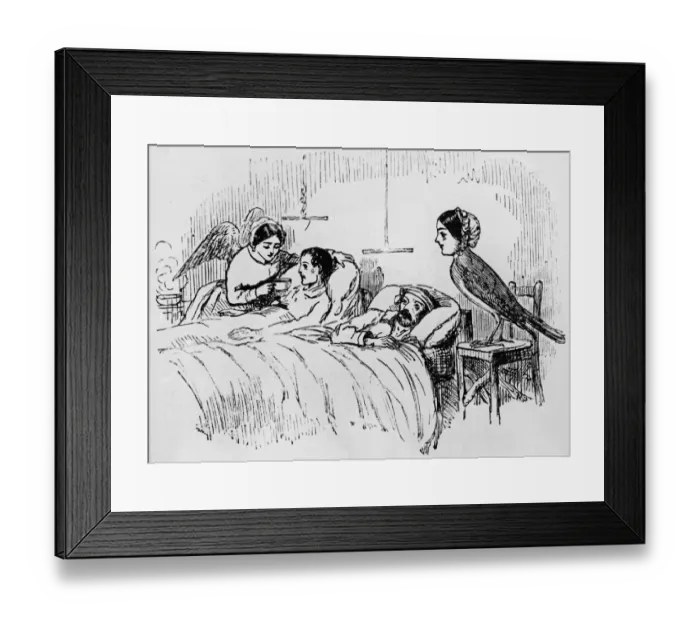 Framed Print : Nightingale Nurses Framed Print : Nightingale Nurses