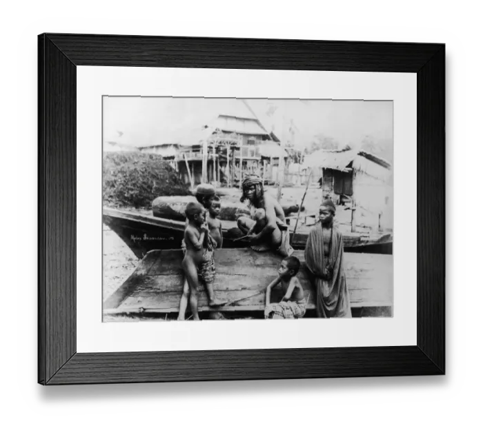 Framed Print : Malay Shipbuilder Framed Print : Malay Shipbuilder