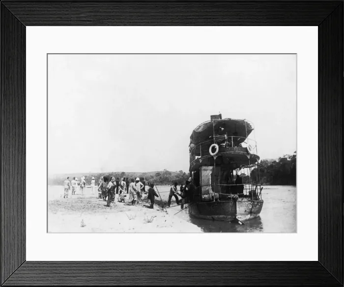 Framed Print : French In Africa Framed Print : French In Africa