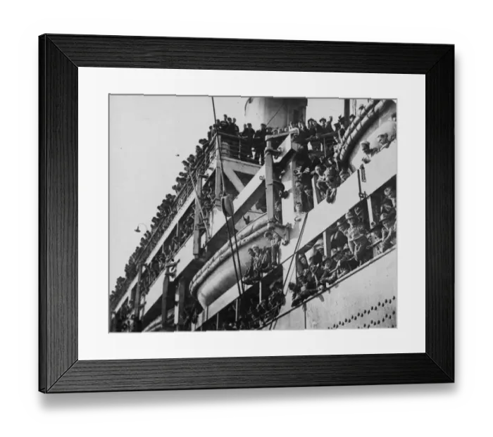 Framed Print : Troop Transport Framed Print : Troop Transport