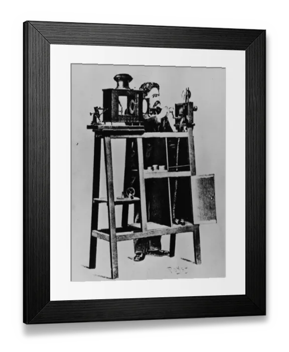 Framed Print : Early Projector Framed Print : Early Projector