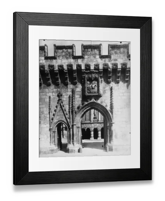 Framed Print : Town Hall Gateway Framed Print : Town Hall Gateway