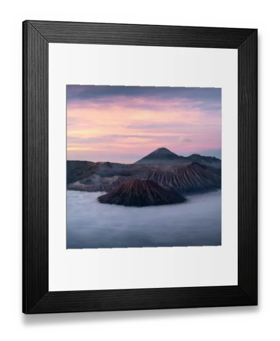 Framed Print : Night at Bromo volcano Framed Print : Night at Bromo volcano