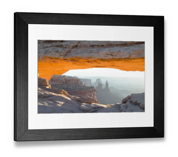 Framed Print : Mesa arch morning Framed Print : Mesa arch morning