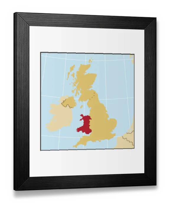 Framed Print : Reference Maps, 107960567