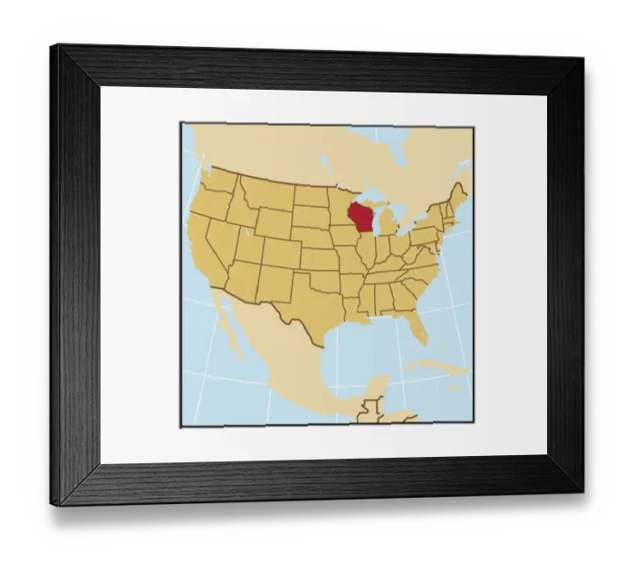 Framed Print : Reference Maps, 107960640 Framed Print : Reference Maps, 107960640