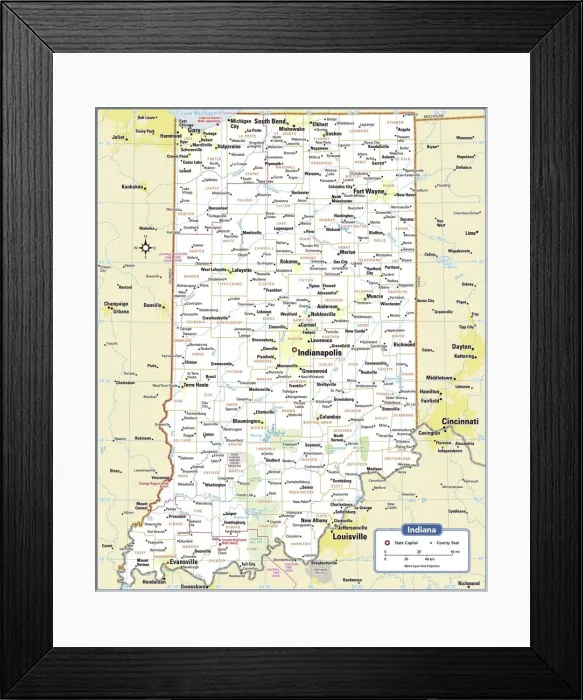 Framed Print : Reference Maps, 103745779 Framed Print : Reference Maps, 103745779